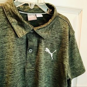 3/$10 Puma boys cross fade Drifit polo